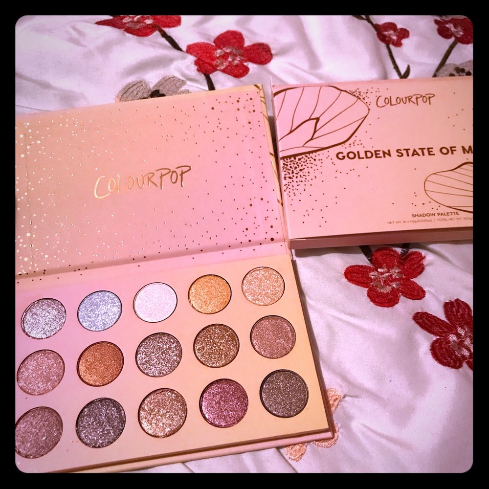 Colourpop Golden State Of Mind Eyeshadow Palette